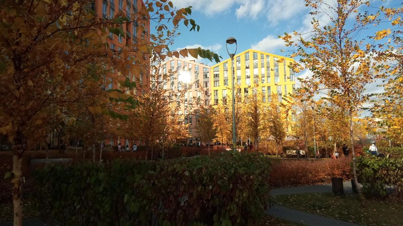 Positive Smile Studio Apartment In The Colorful Comfort Town Residental Complex. Kt-06. 키예프 외부 사진