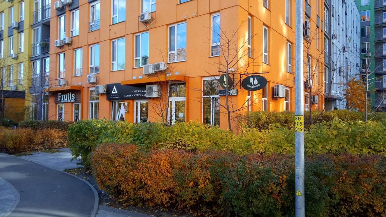 Positive Smile Studio Apartment In The Colorful Comfort Town Residental Complex. Kt-06. 키예프 외부 사진